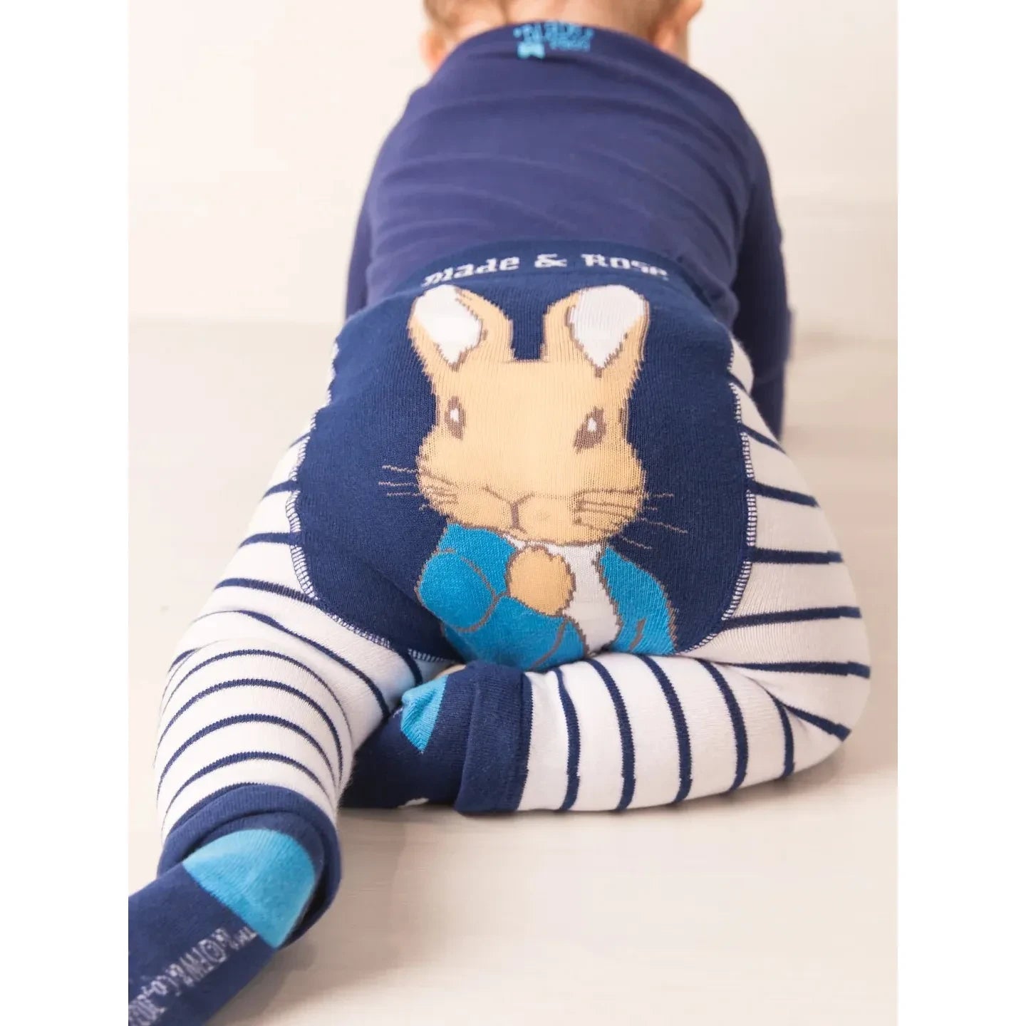 Peter Rabbit Navy Striped Leggings