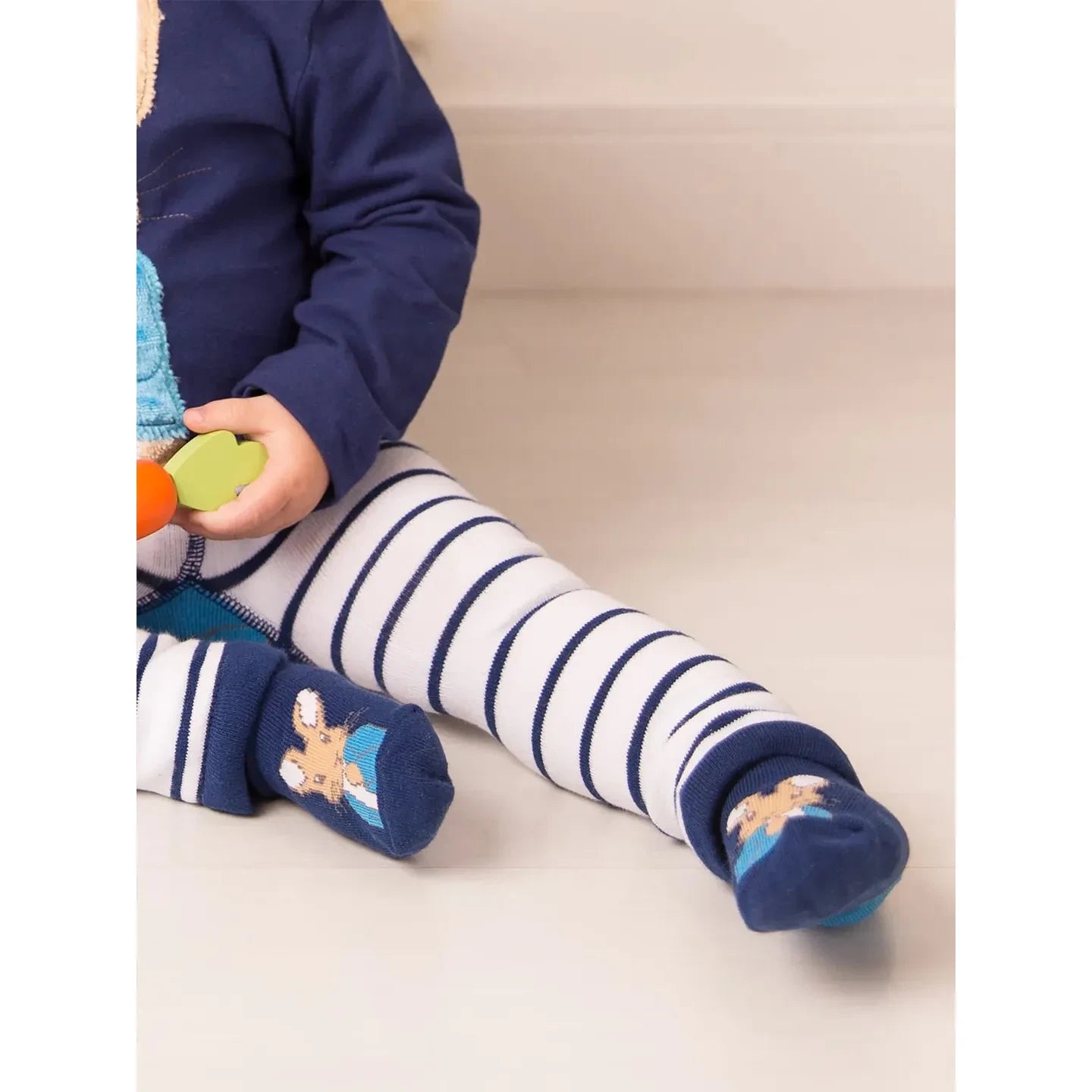 Peter Rabbit Navy Socks