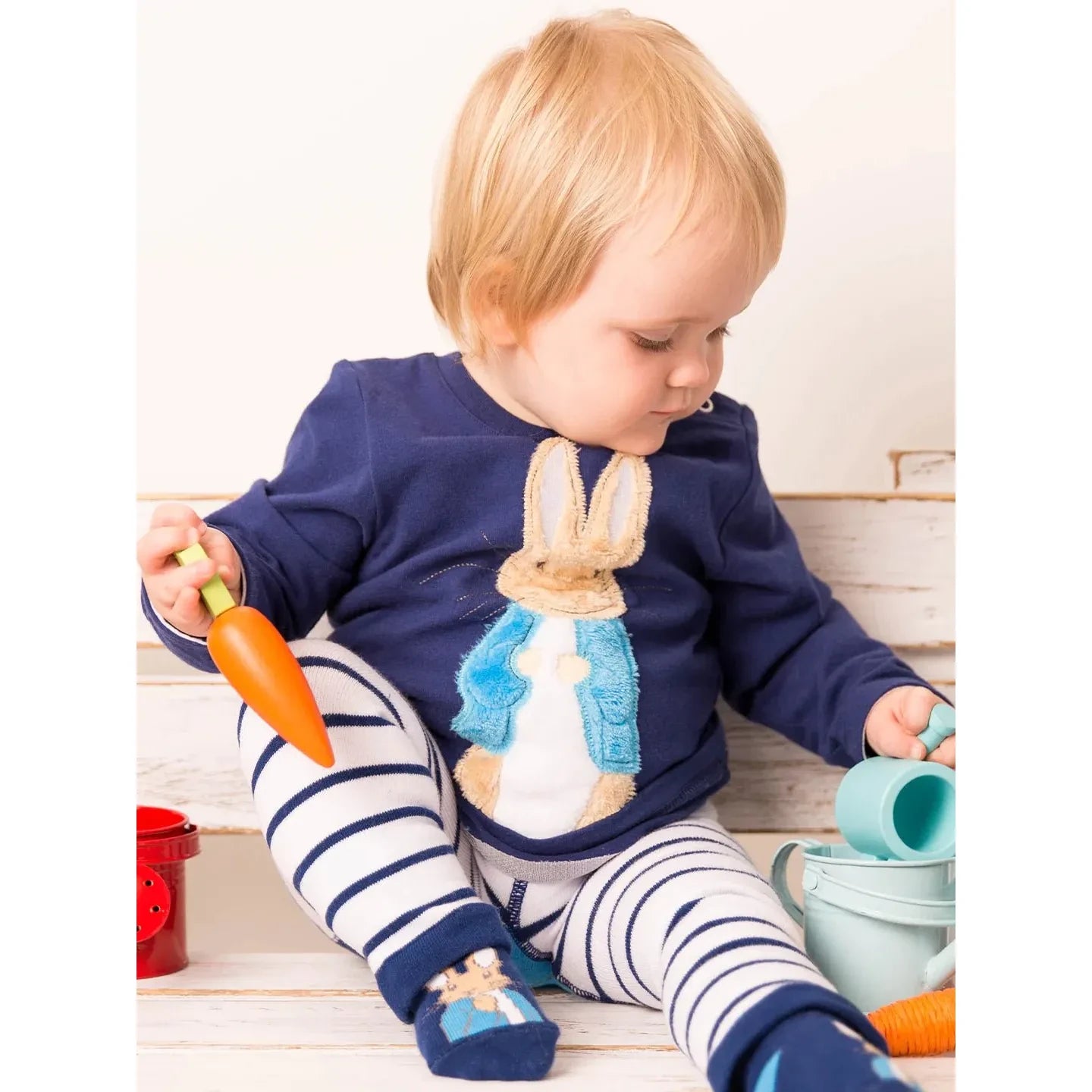 Peter Rabbit Navy Top